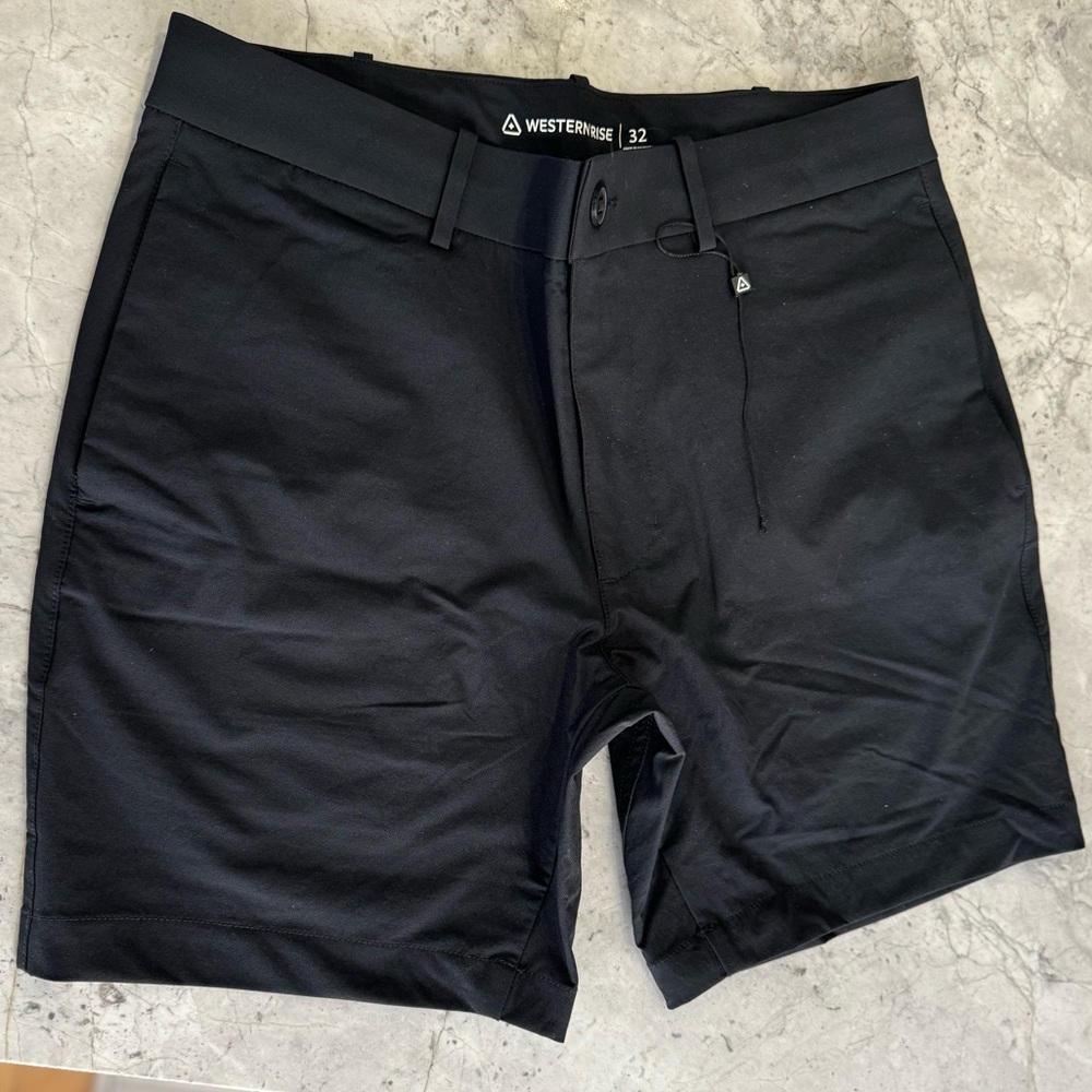 WESTERN RISE Evolution Black shorts 32”